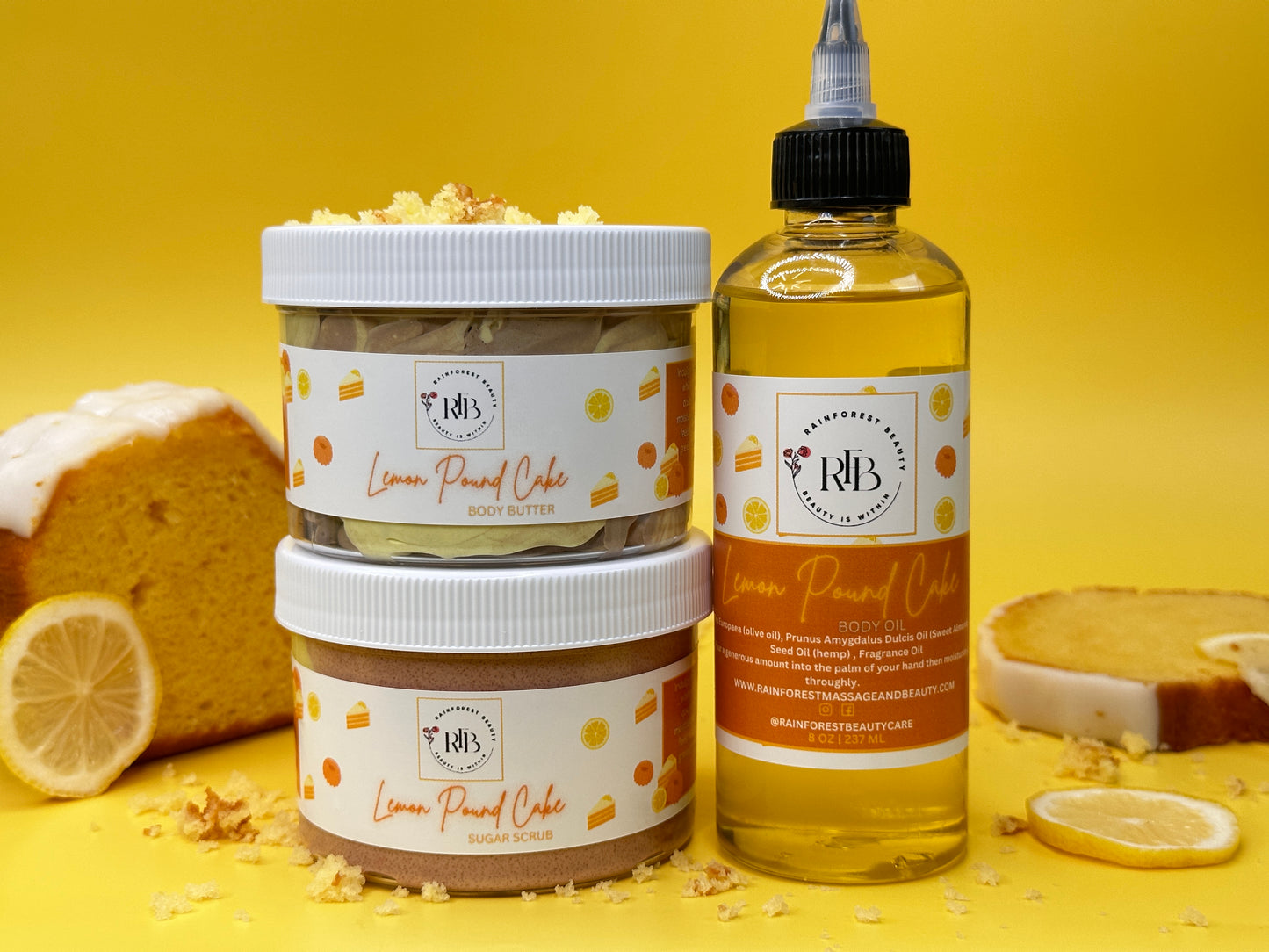 LEMON POUND CAKE SET