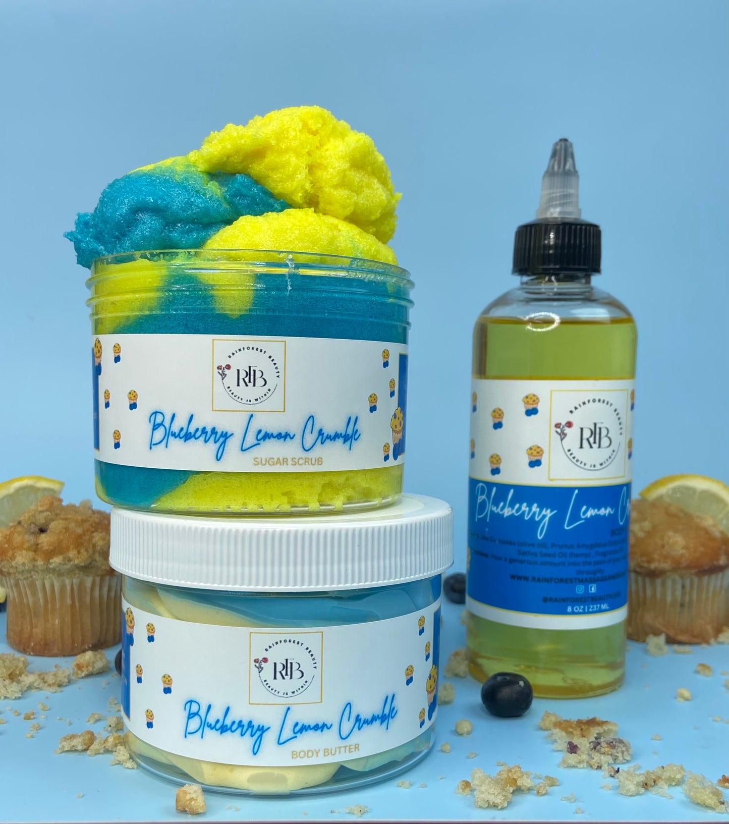BLUEBERRY LEMON CRUMBLE SET