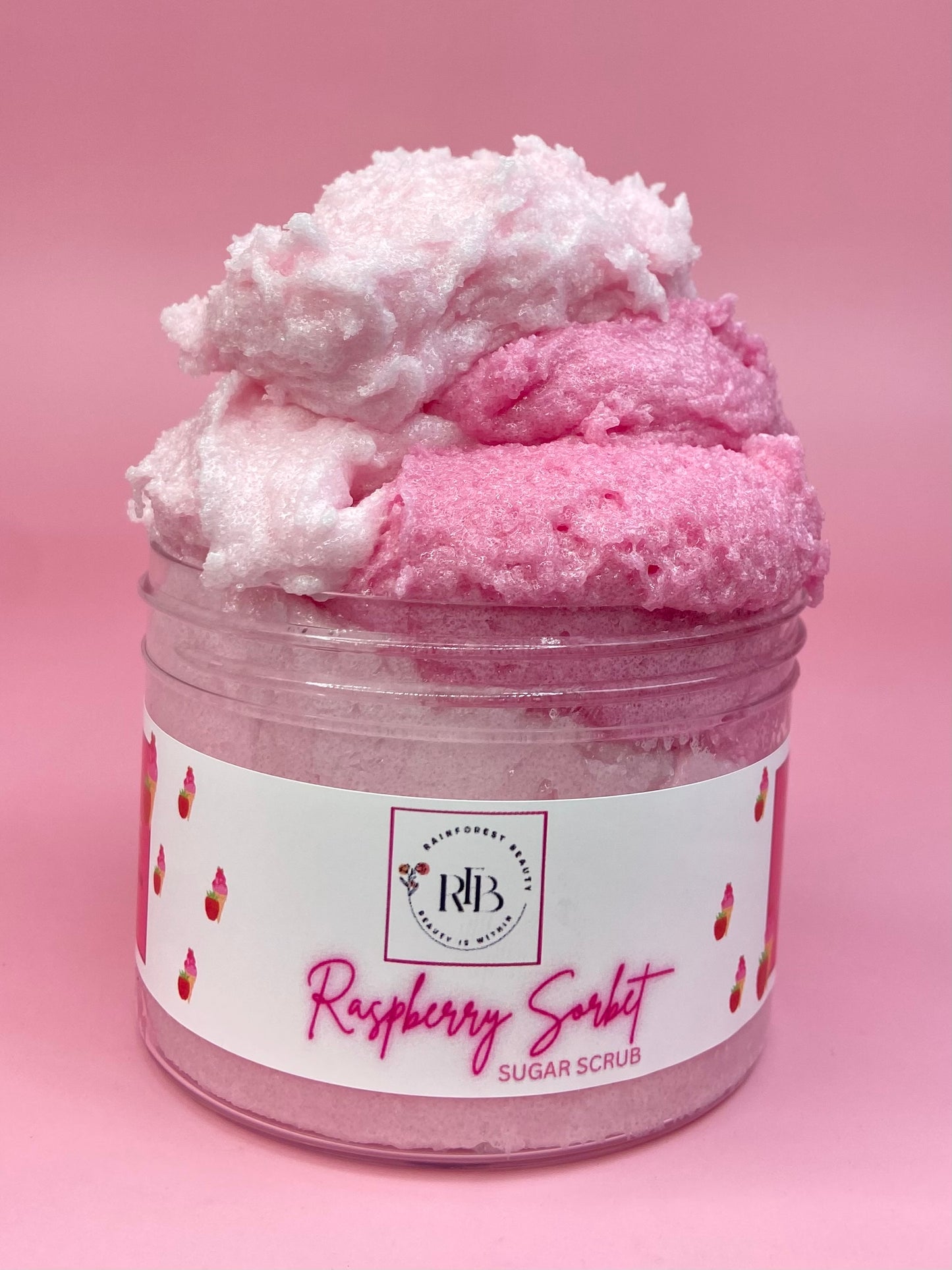 RASPBERRY SORBET SET