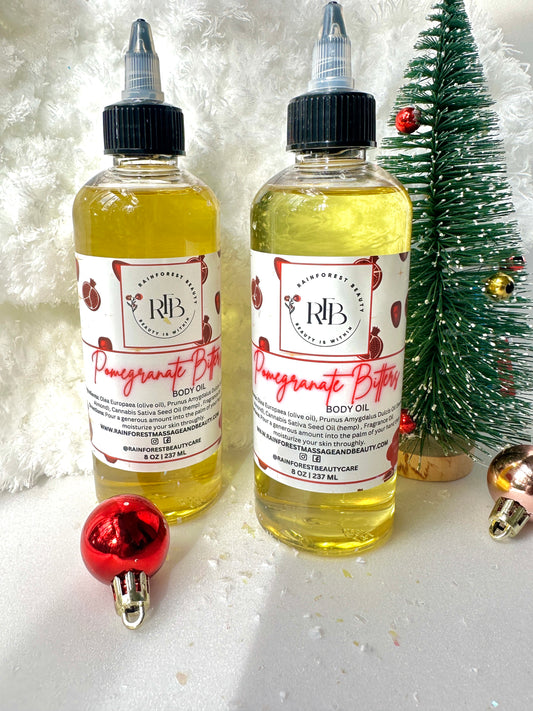POMEGRANATE BITTERS BODY OIL