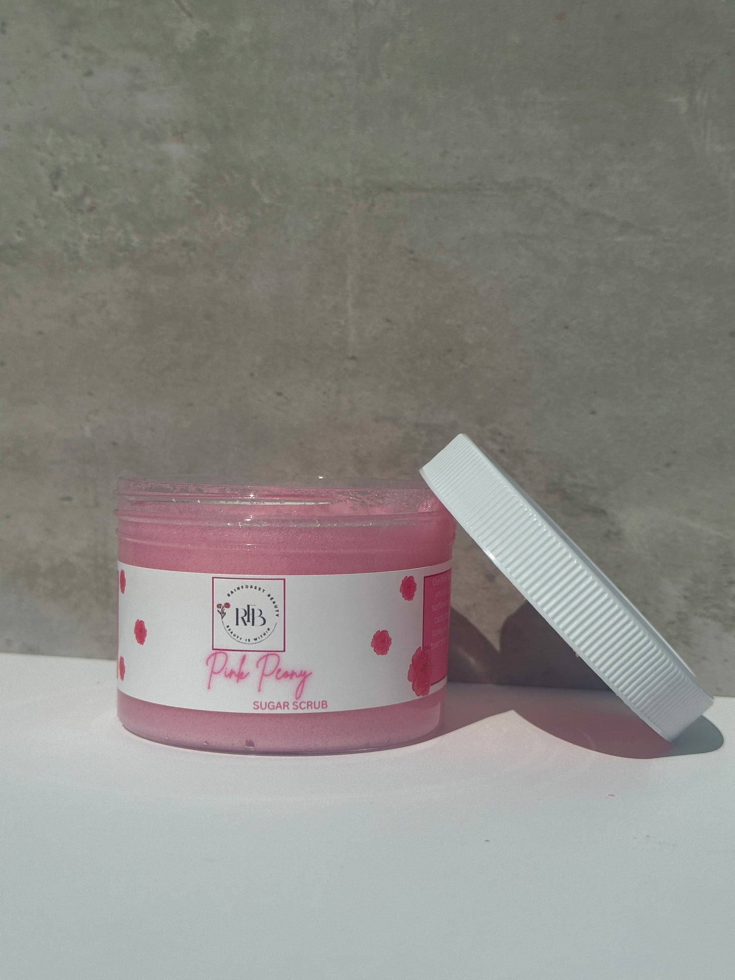 Pink Peony Sugar Scrub