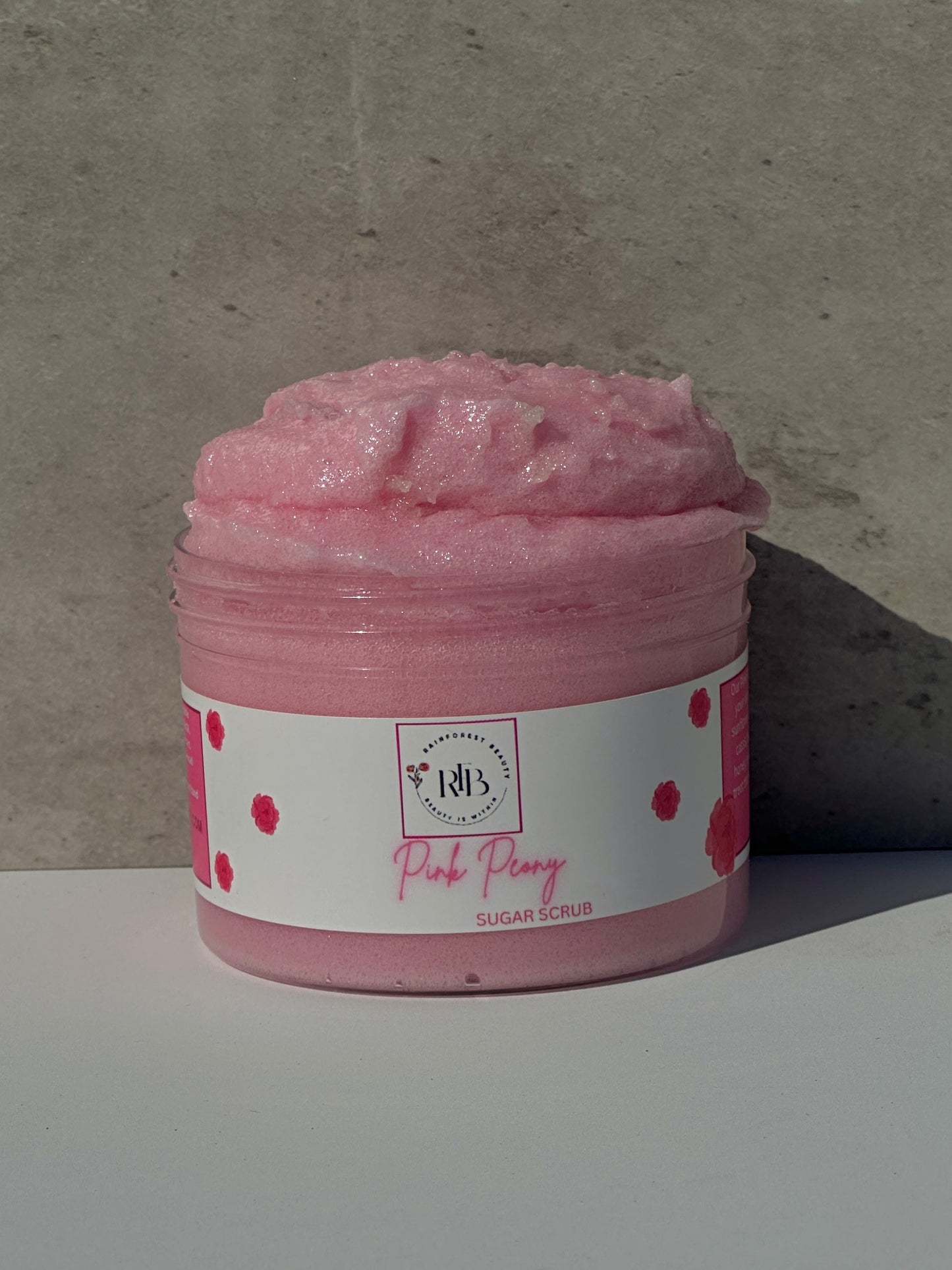 Pink Peony Sugar Scrub