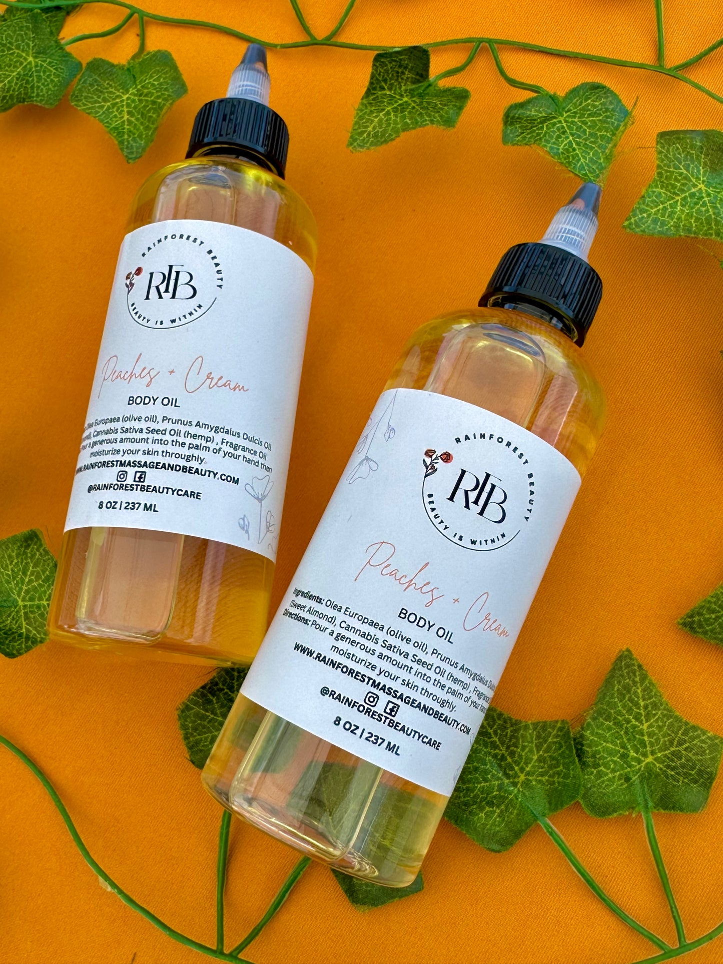 Peaches + Cream Body Oil