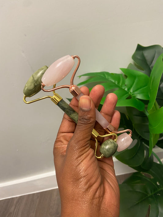 Rose Quartz Facial Roller