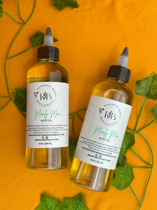 Manly Man Body Oil