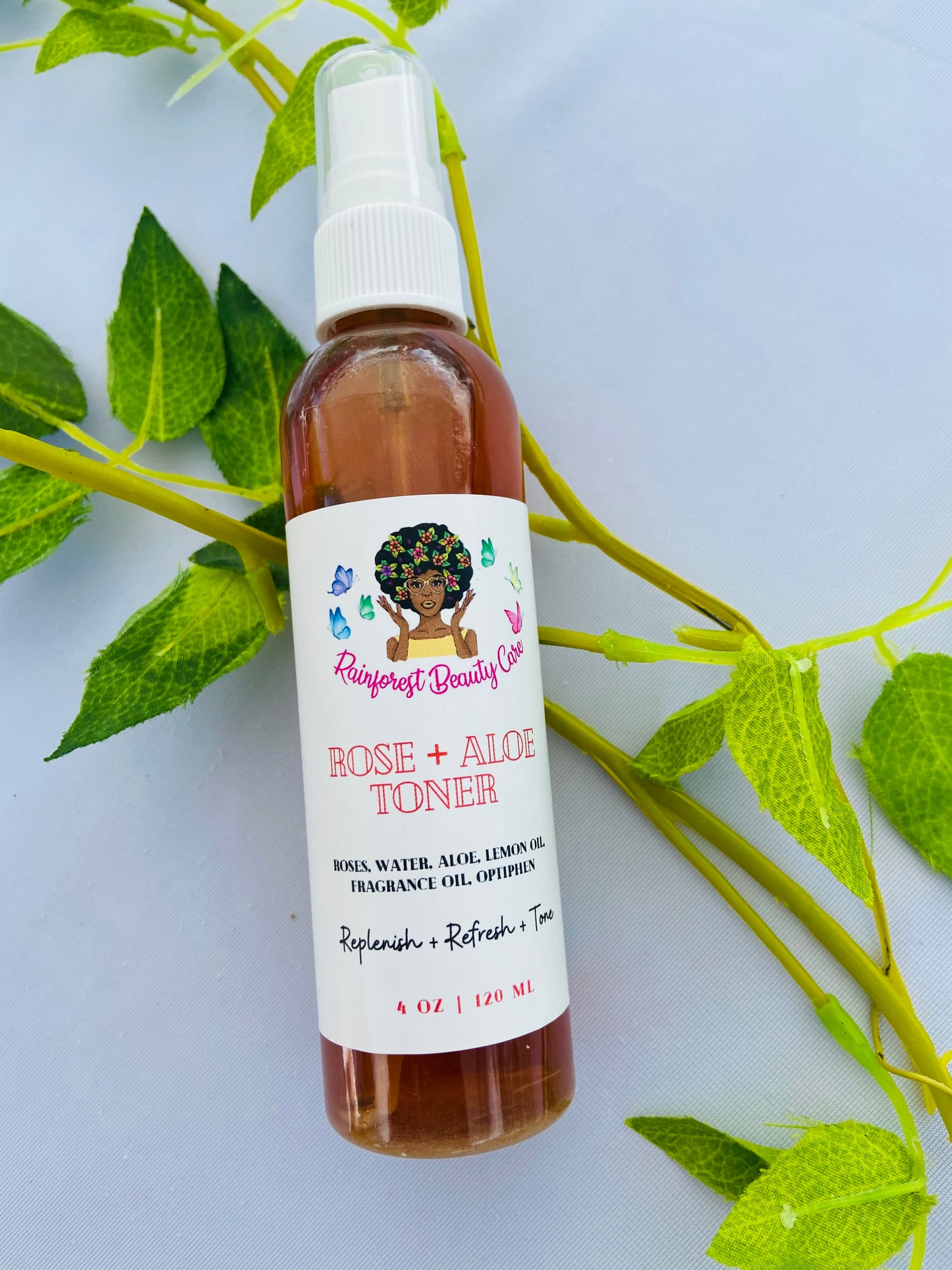 Rose Water + Aloe Toner